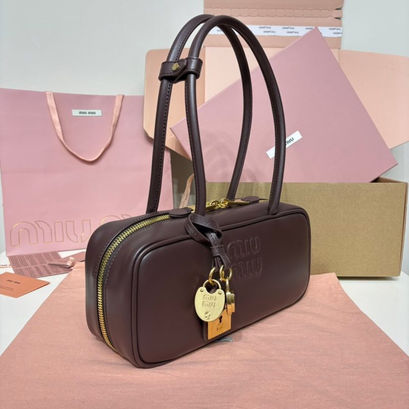 MiuMiu small Beau leather bag(high-end grade) - Image 3