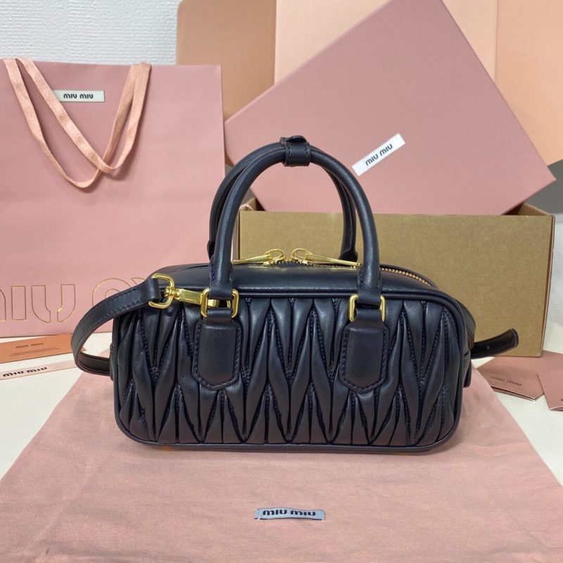 MiuMiu Regular Arcadie matelassé nappa leather bag(high-end grade) - Image 4