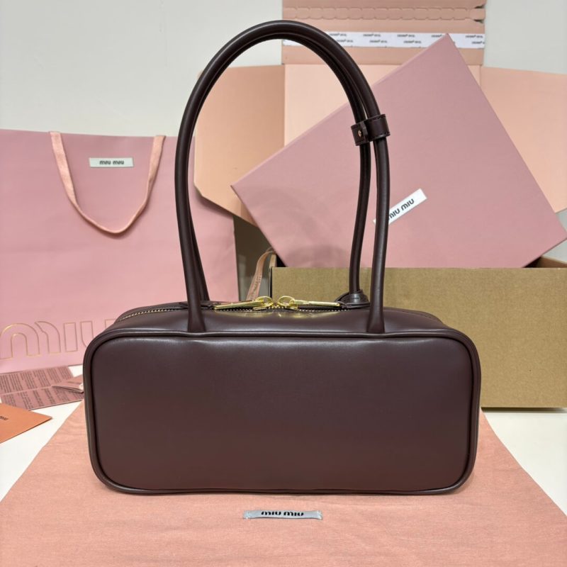 MiuMiu small Beau leather bag(high-end grade) - Image 4