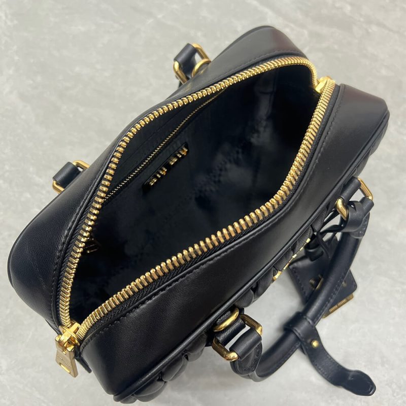 MiuMiu Regular Arcadie matelassé nappa leather bag(high-end grade) - Image 8