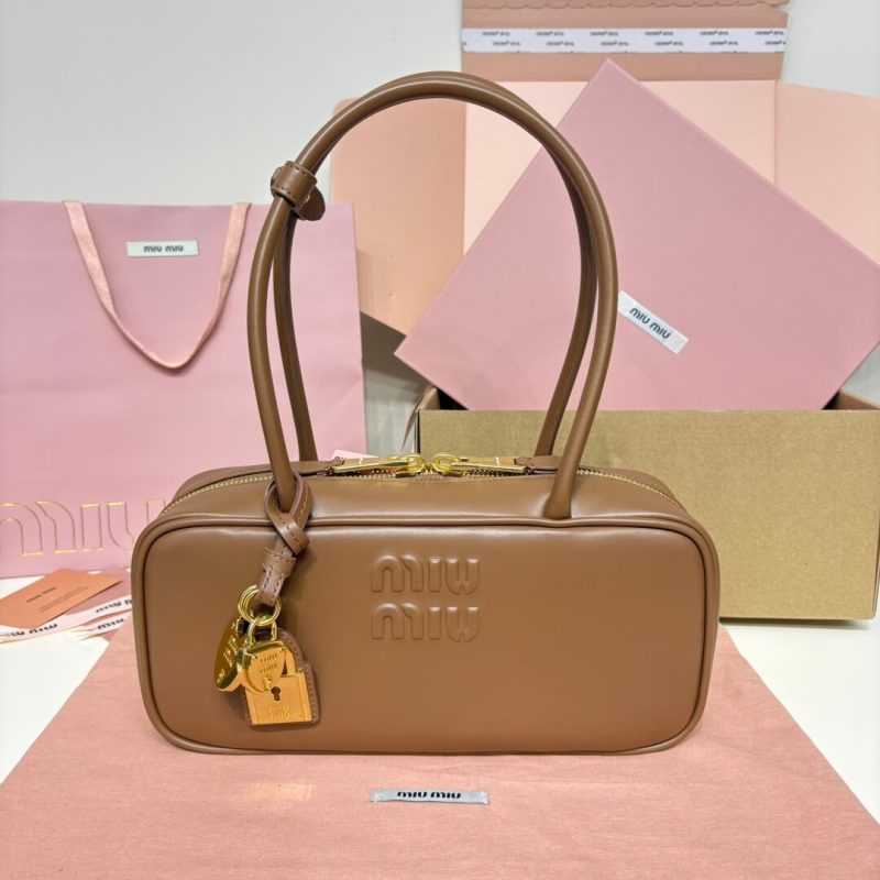 MiuMiu Small Beau leather bag(high-end grade) - Image 2