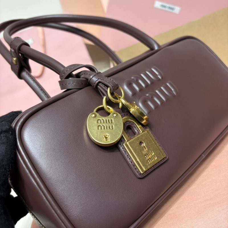 MiuMiu small Beau leather bag(high-end grade) - Image 6