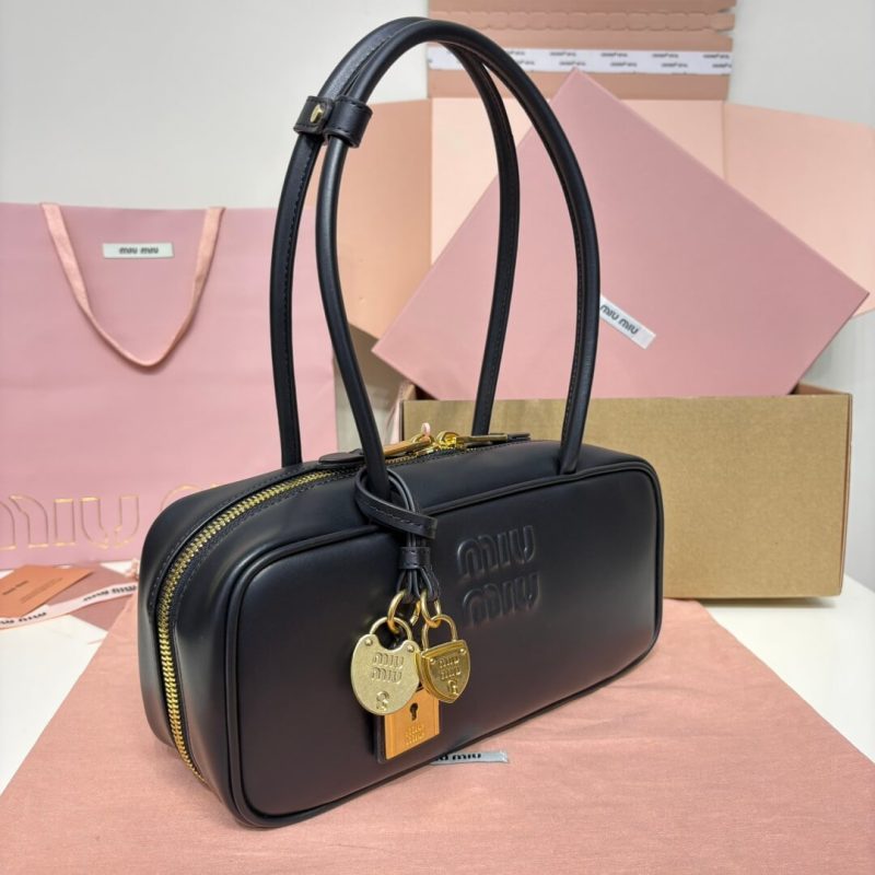 MiuMiu Small Beau leather bag(high-end grade) - Image 3