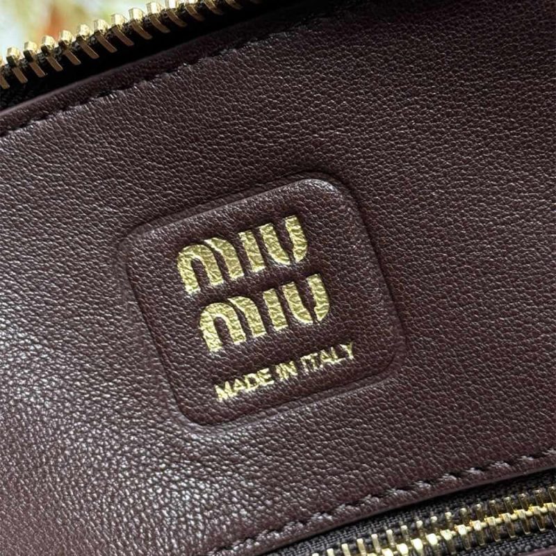 MiuMiu Small Aventure nappa leather top-handle bag (high-end grade) - Image 7