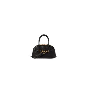 MiuMiu Small Aventure nappa leather top-handle bag (high-end grade)