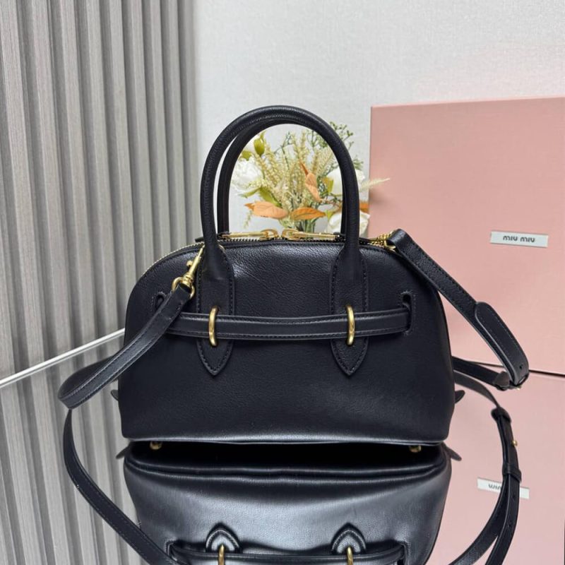 MiuMiu Small Aventure nappa leather top-handle bag (high-end grade) - Image 4