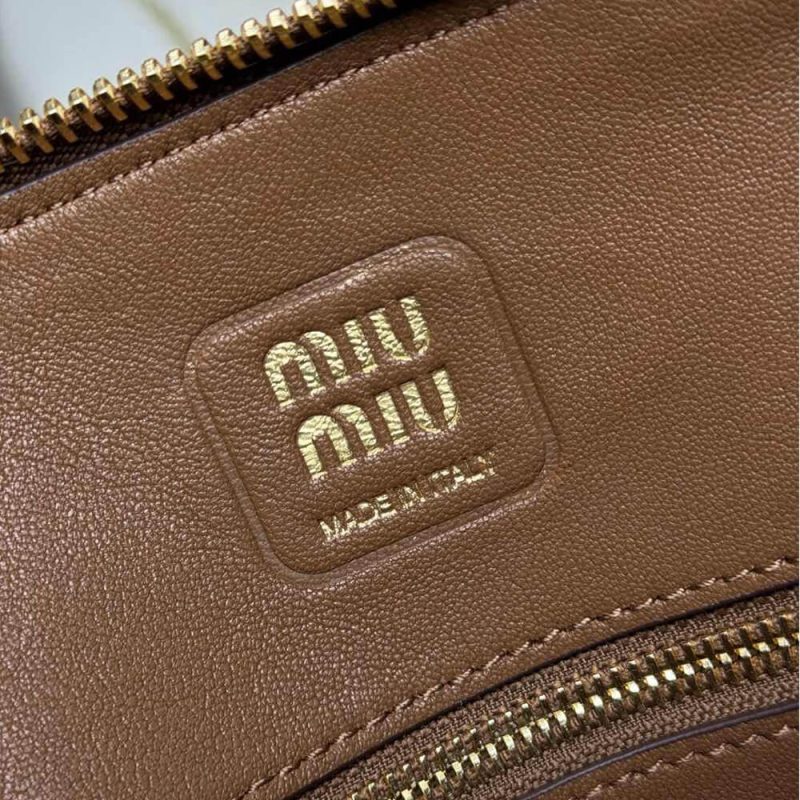 MiuMiu Small Aventure nappa leather top-handle bag (high-end grade) - Image 7