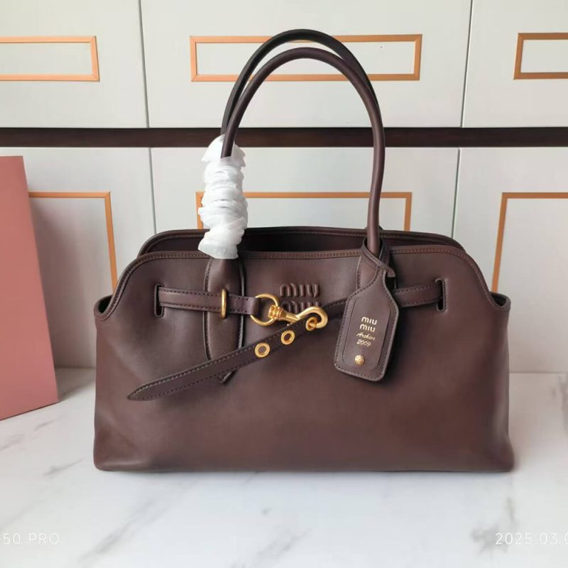 MiuMiu Large Aventure nappa leather bag(high-end grade) - Image 2