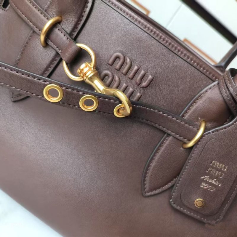 MiuMiu Large Aventure nappa leather bag(high-end grade) - Image 6