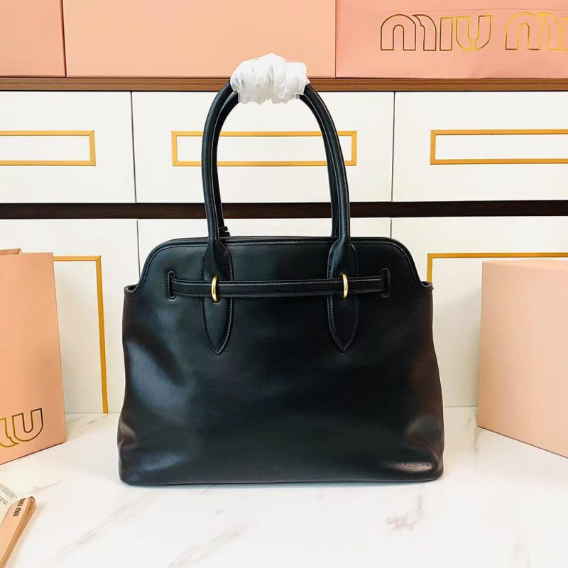 MiuMiu Medium Aventure nappa leather bag(high-end grade) - Image 4