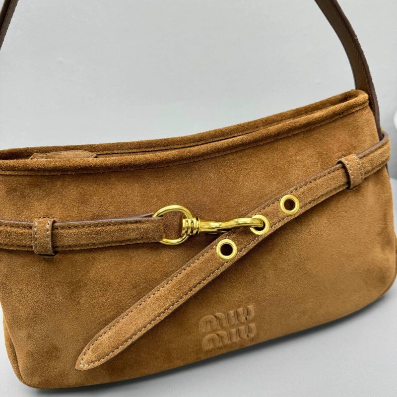 MiuMiu Regular Aventure nappa leather bag(high-end grade) - Image 6