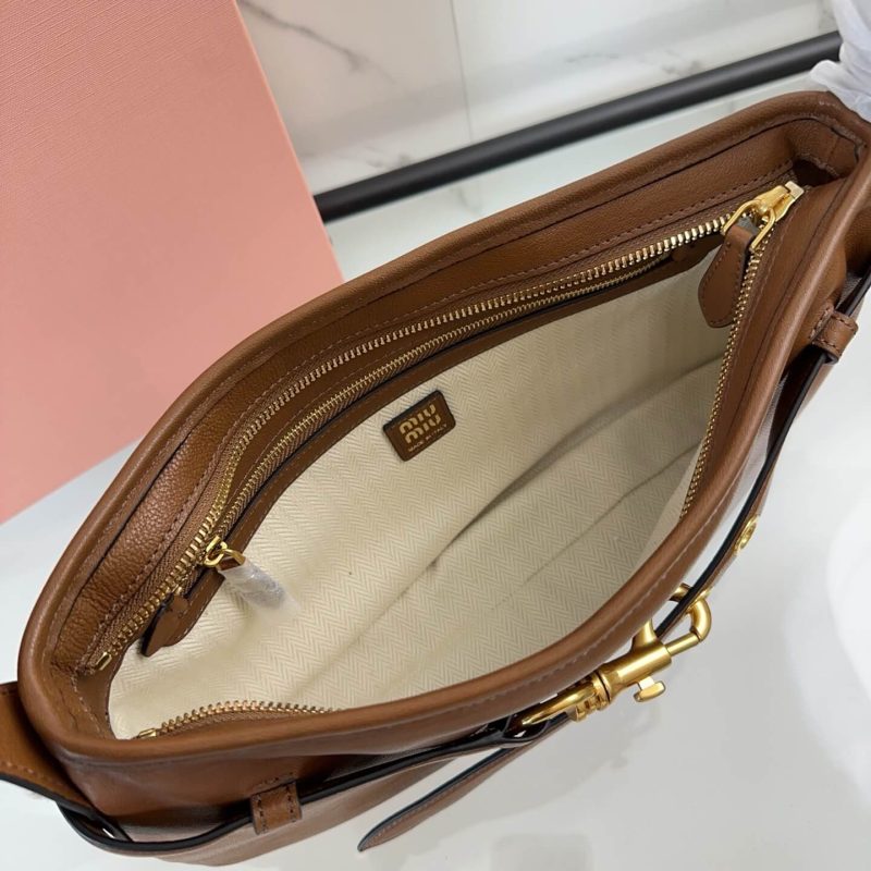 MiuMiu Regular Aventure nappa leather bag(high-end grade) - Image 8