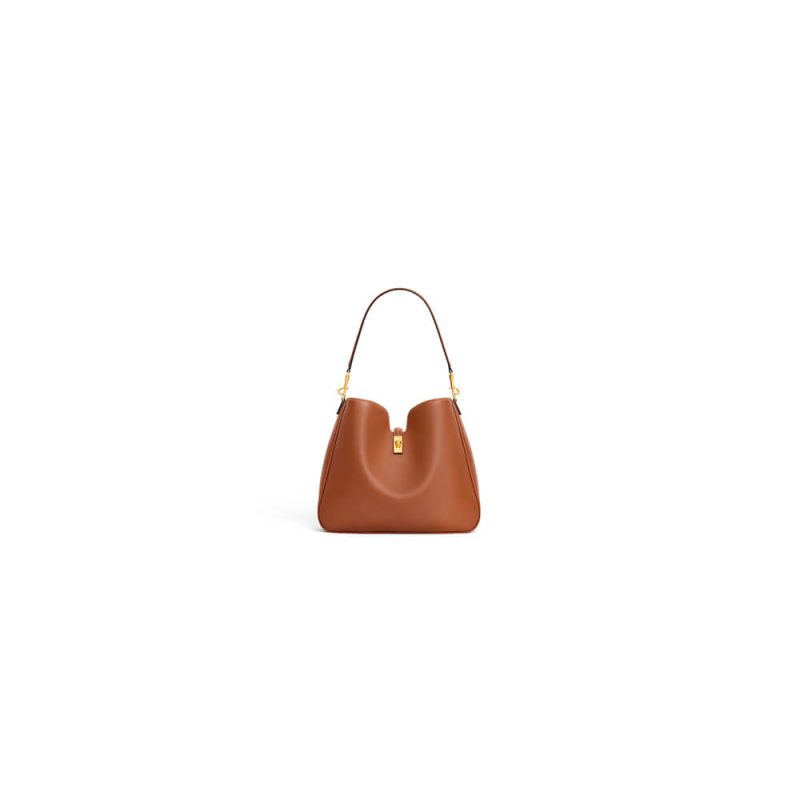 CELINE MEDIUM CAMILLE 16 SOFT BAG IN SMOOTH CALFSKIN(HIGH-END GRADE)