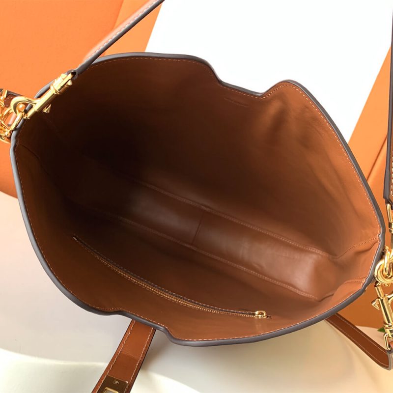 CELINE MEDIUM CAMILLE 16 SOFT BAG IN SMOOTH CALFSKIN(HIGH-END GRADE) - Image 8