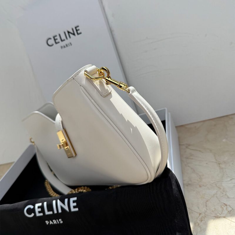 CELINE SHOULDER CAMILLE 16 SOFT IN SMOOTH CALFSKIN(HIGH-END GRADE) - Image 4