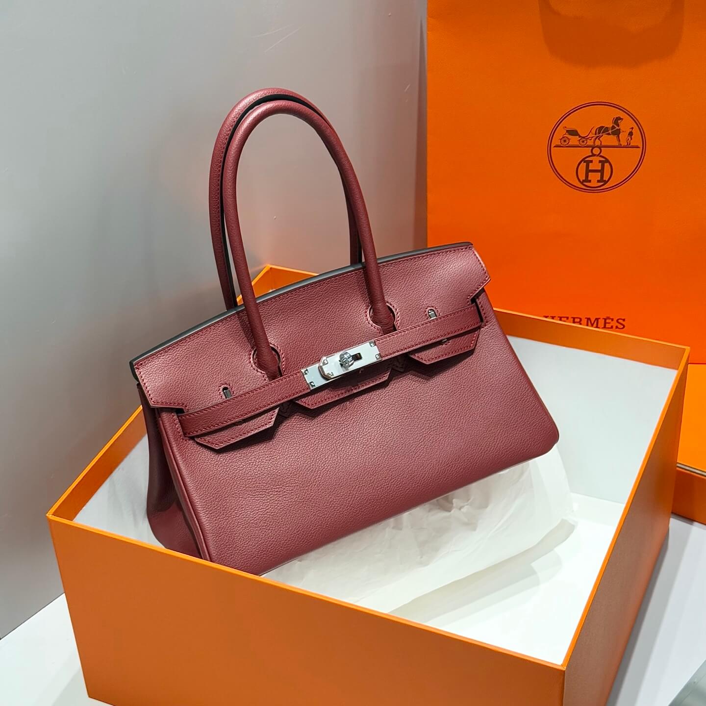 Hermes Shoulder Birkin Light 29 2 Hermes Shoulder Birkin Light 29 - Image 2