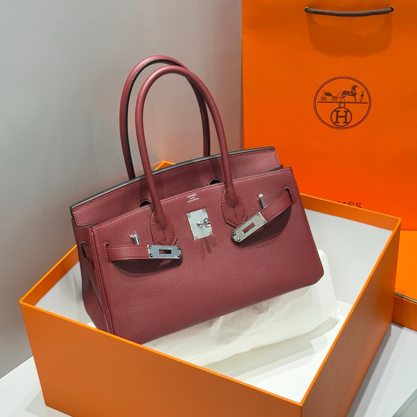 Hermes Shoulder Birkin Light 29 3 Hermes Shoulder Birkin Light 29 - Image 3