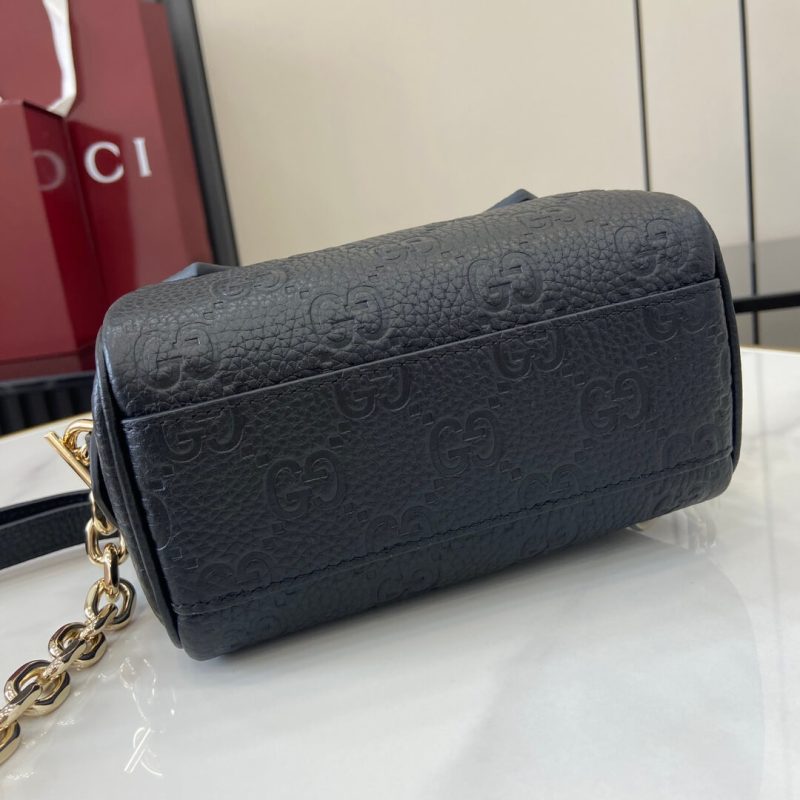 GG Emblem mini boston bag - Image 5