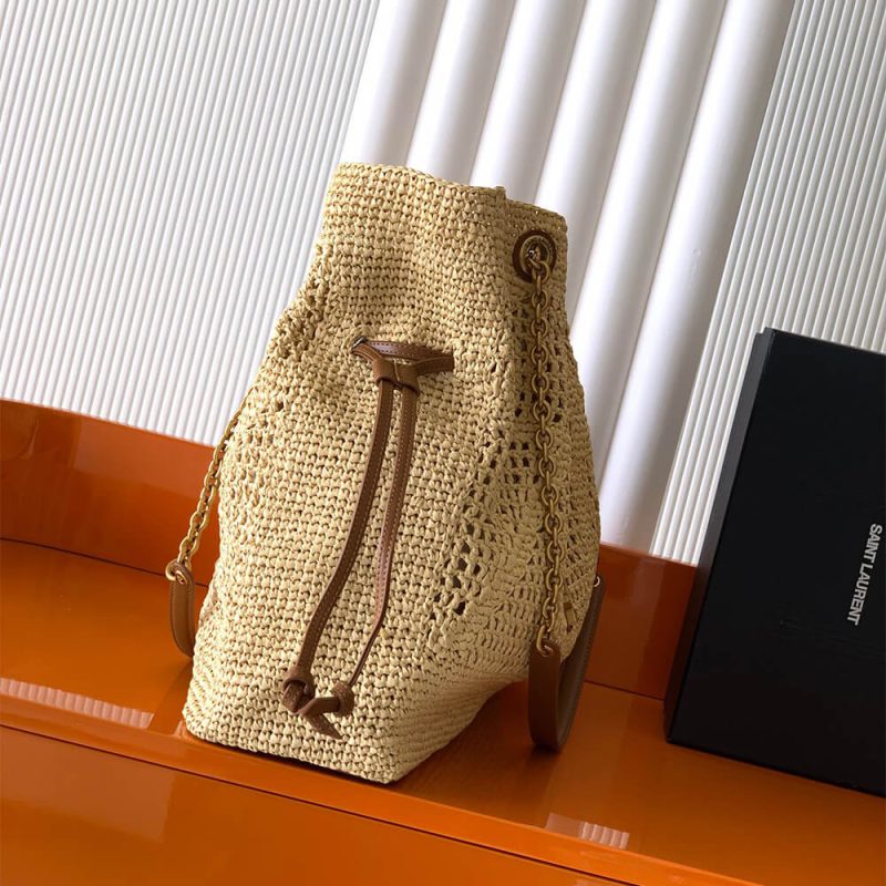 YSL JAMIE SHOPPING in raffia(HIGH-END GRADE) - Image 3