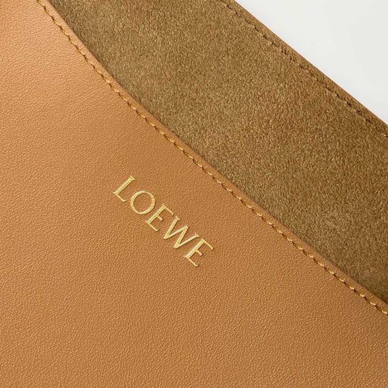 LOEWE Large Puzzle Fold tote in shiny calfskin(HIGH-END GRADE) - Image 6