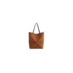 LOEWE Large Puzzle Fold tote in suede calfskin(HIGH-END GRADE)