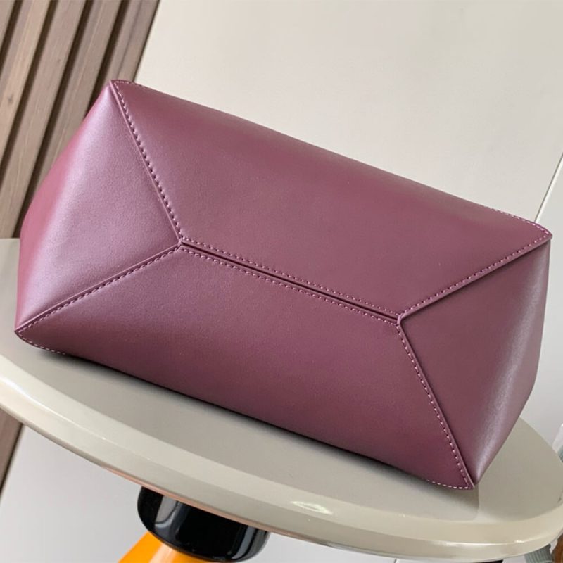 LOEWE Medium Puzzle Fold tote in shiny calfskin(HIGH-END GRADE) - Image 5