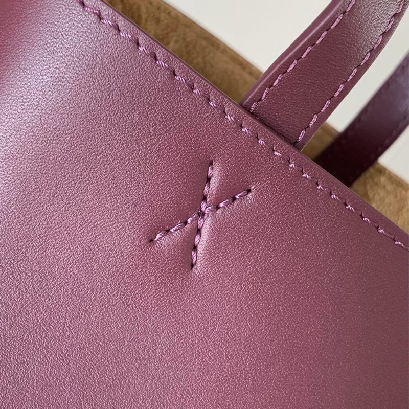 LOEWE Medium Puzzle Fold tote in shiny calfskin(HIGH-END GRADE) - Image 7