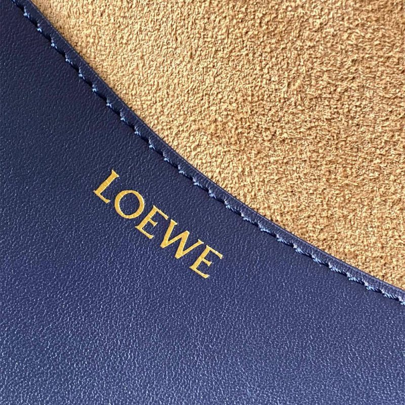 LOEWE Medium Puzzle Fold tote in shiny calfskin(HIGH-END GRADE) - Image 6