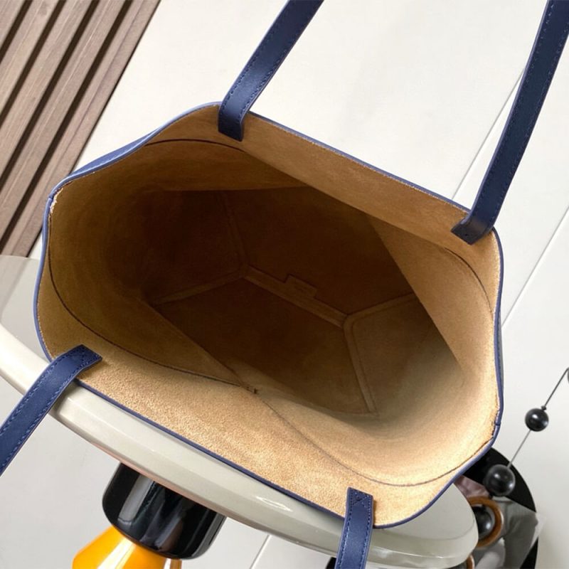 LOEWE Medium Puzzle Fold tote in shiny calfskin(HIGH-END GRADE) - Image 8