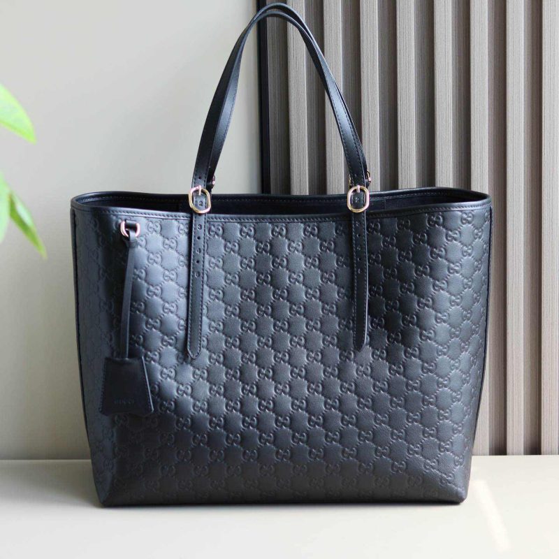 GG Emblem large tote bag - Image 2
