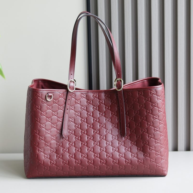 GG Emblem large tote bag - Image 2