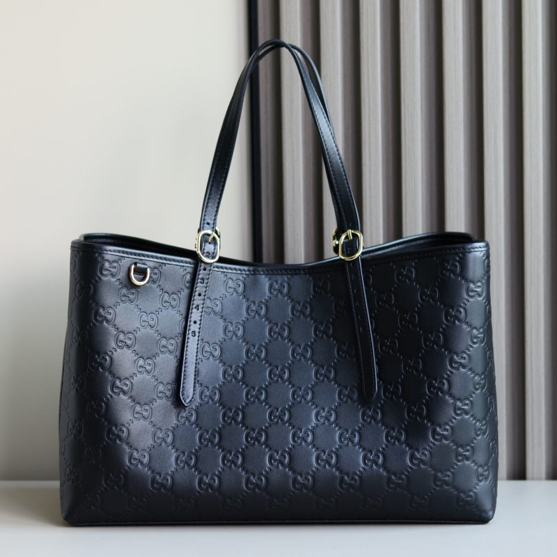 GG Emblem large tote bag - Image 2