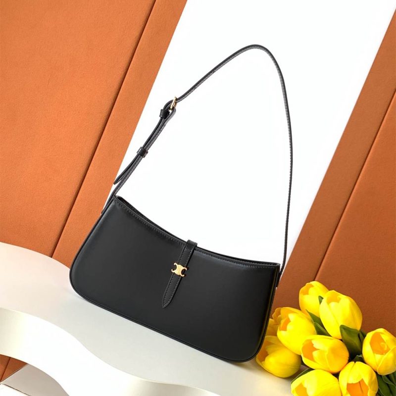 CELINE TINA SHOULDER BAG IN Triomphe canvas - Image 2