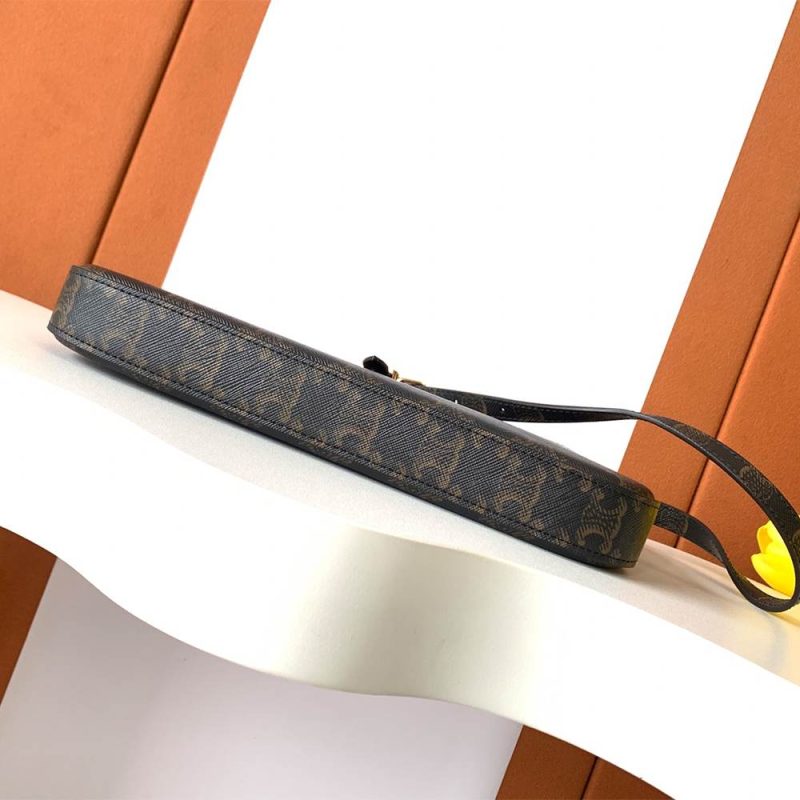 CELINE TINA SHOULDER BAG IN Triomphe canvas - Image 5