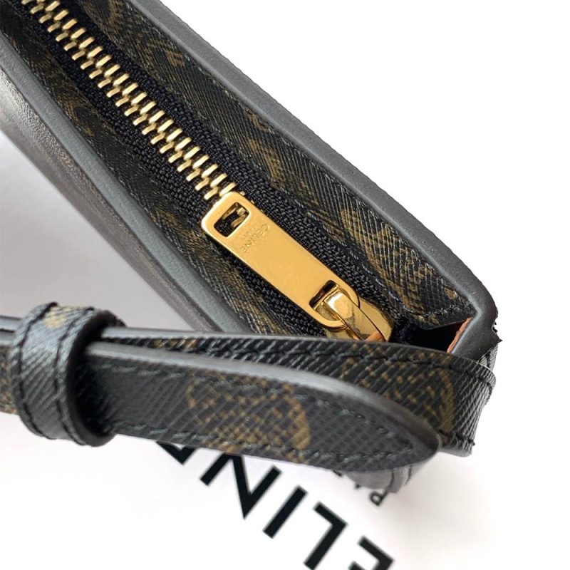 CELINE TINA SHOULDER BAG IN Triomphe canvas - Image 6