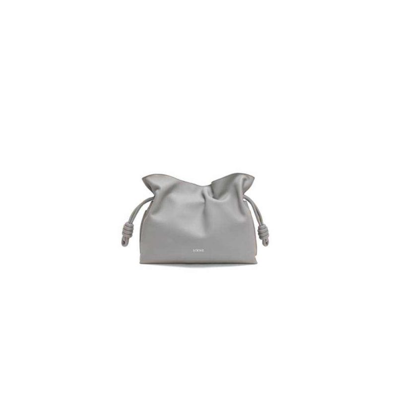 LOEWE Large Flamenco Nappa Leather Clutch(HIGH-END GRADE)