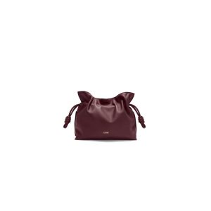 LOEWE Large Flamenco Nappa Leather Clutch(HIGH-END GRADE)