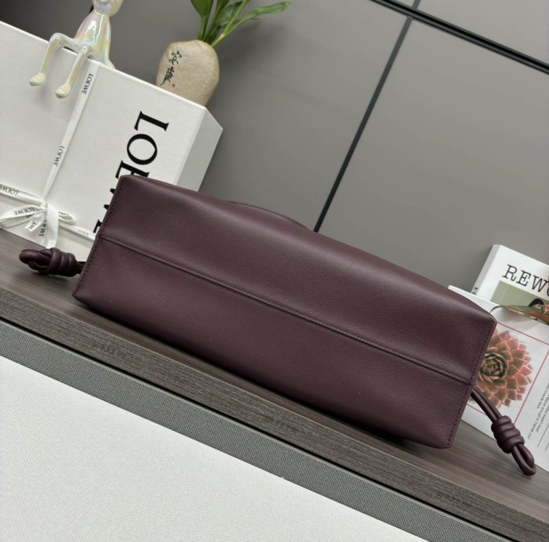 LOEWE Large Flamenco Nappa Leather Clutch(HIGH-END GRADE) - Image 5