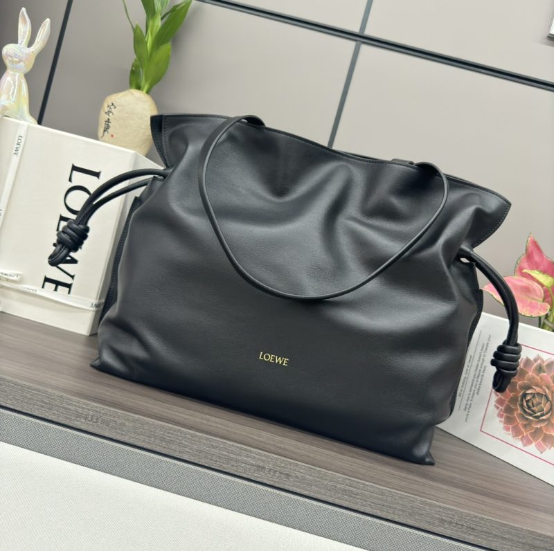 LOEWE Large Flamenco Nappa Leather Clutch(HIGH-END GRADE) - Image 2