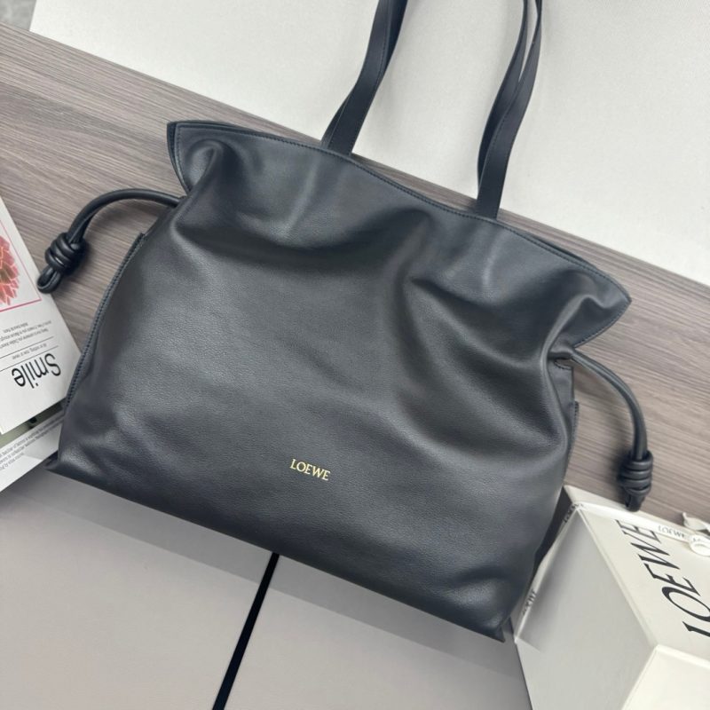 LOEWE Large Flamenco Nappa Leather Clutch(HIGH-END GRADE) - Image 6