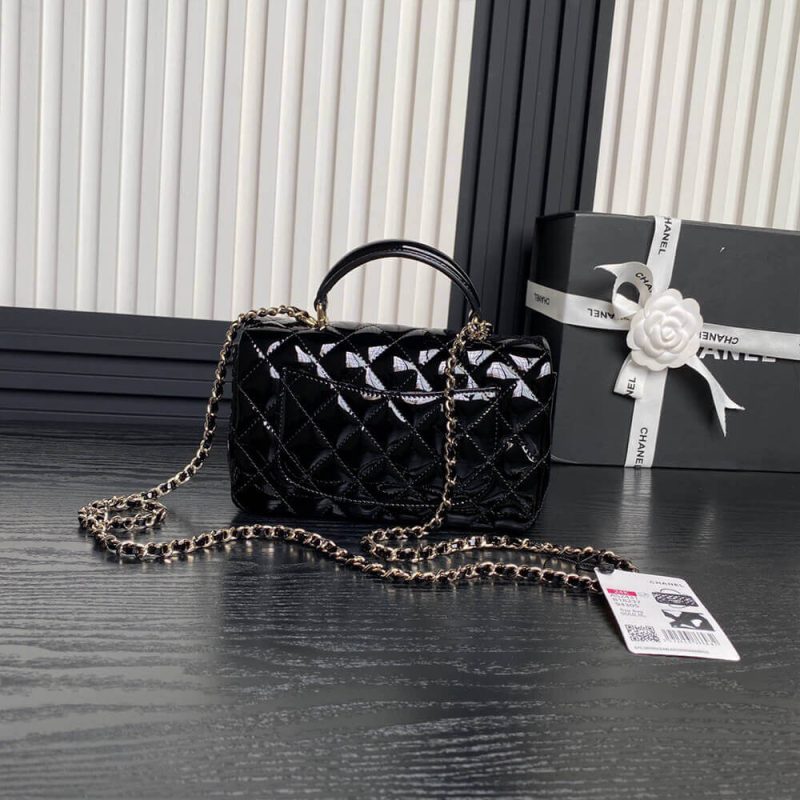 CHANEL Mini Classic Handbag With Top Handle - Image 4
