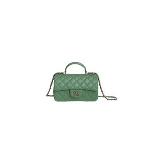 CHANEL Mini Classic Handbag With Top Handle