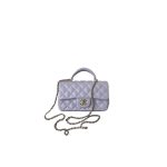 CHANEL Mini Classic Handbag With Top Handle