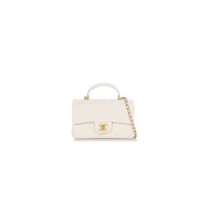 CHANEL Mini Classic Handbag With Top Handle