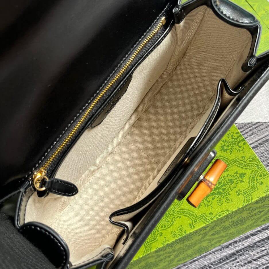 GUCCI BAMBOO 1947 MEDIUM TOP HANDLE BAG 8 GUCCI BAMBOO 1947 MEDIUM TOP HANDLE BAG - Image 8