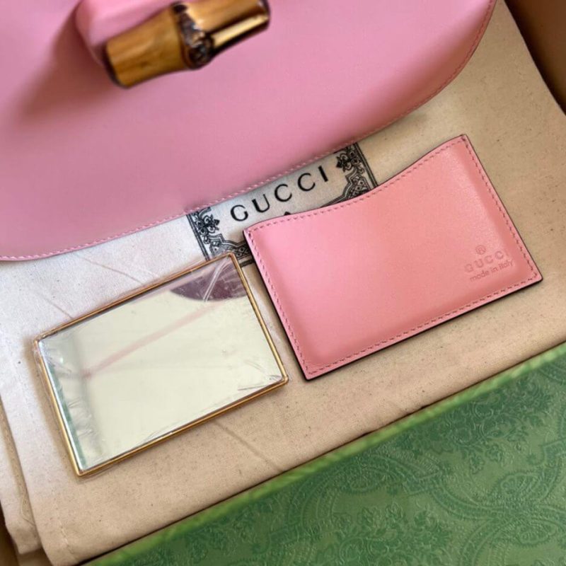 GUCCI BAMBOO 1947 JUMBO GG SMALL TOP HANDLE BAG - Image 7