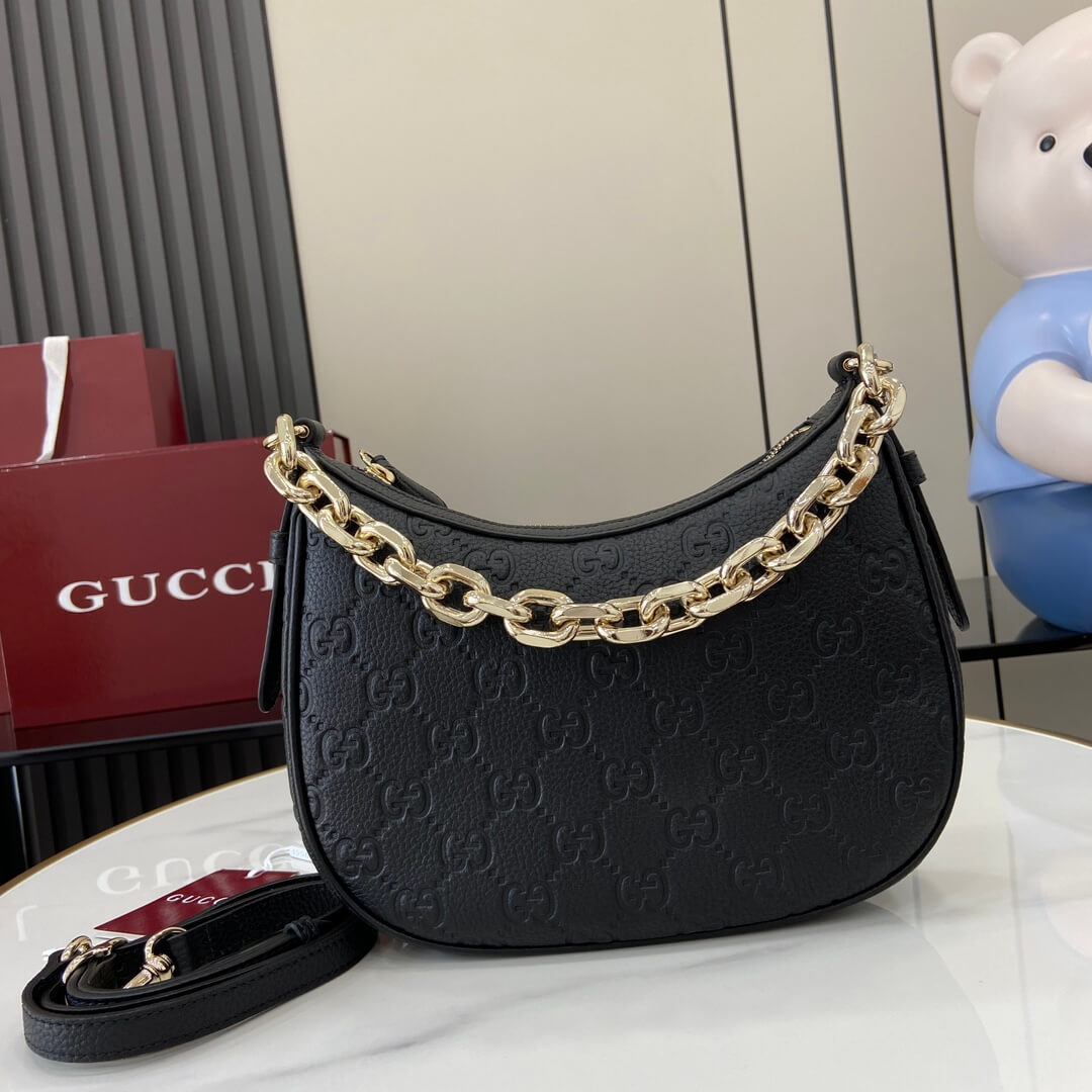 GG Emblem small shoulder bag 2 GG Emblem small shoulder bag - Image 2