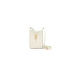 YSL Le 5 à 7 mini vertical bag in shiny leather
