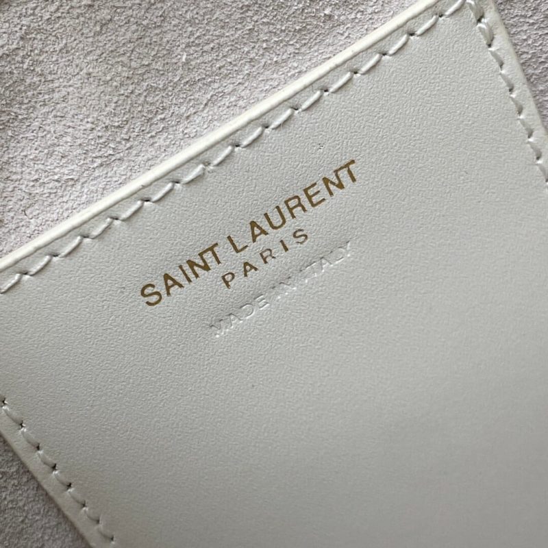 YSL Le 5 à 7 mini vertical bag in shiny leather - Image 7