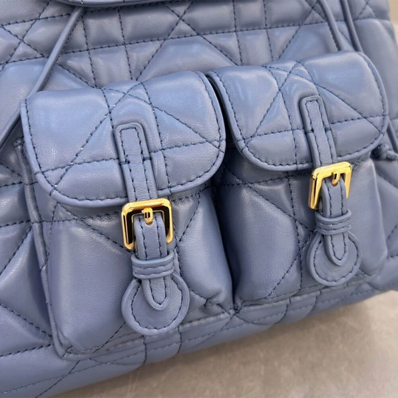 Medium Dior Caro Backpack(High-end Grade) - Image 6